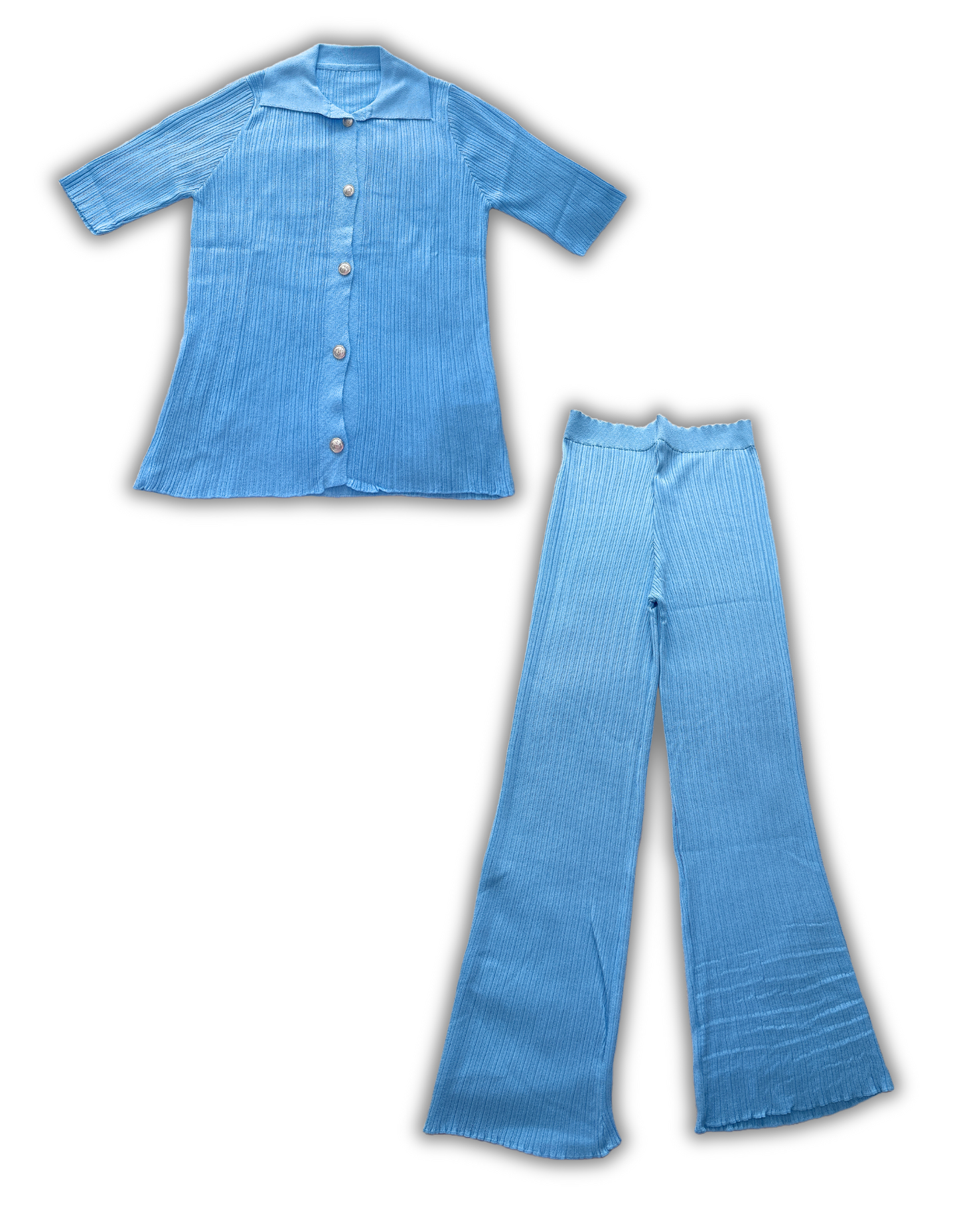 BLEU TROUSERS SET